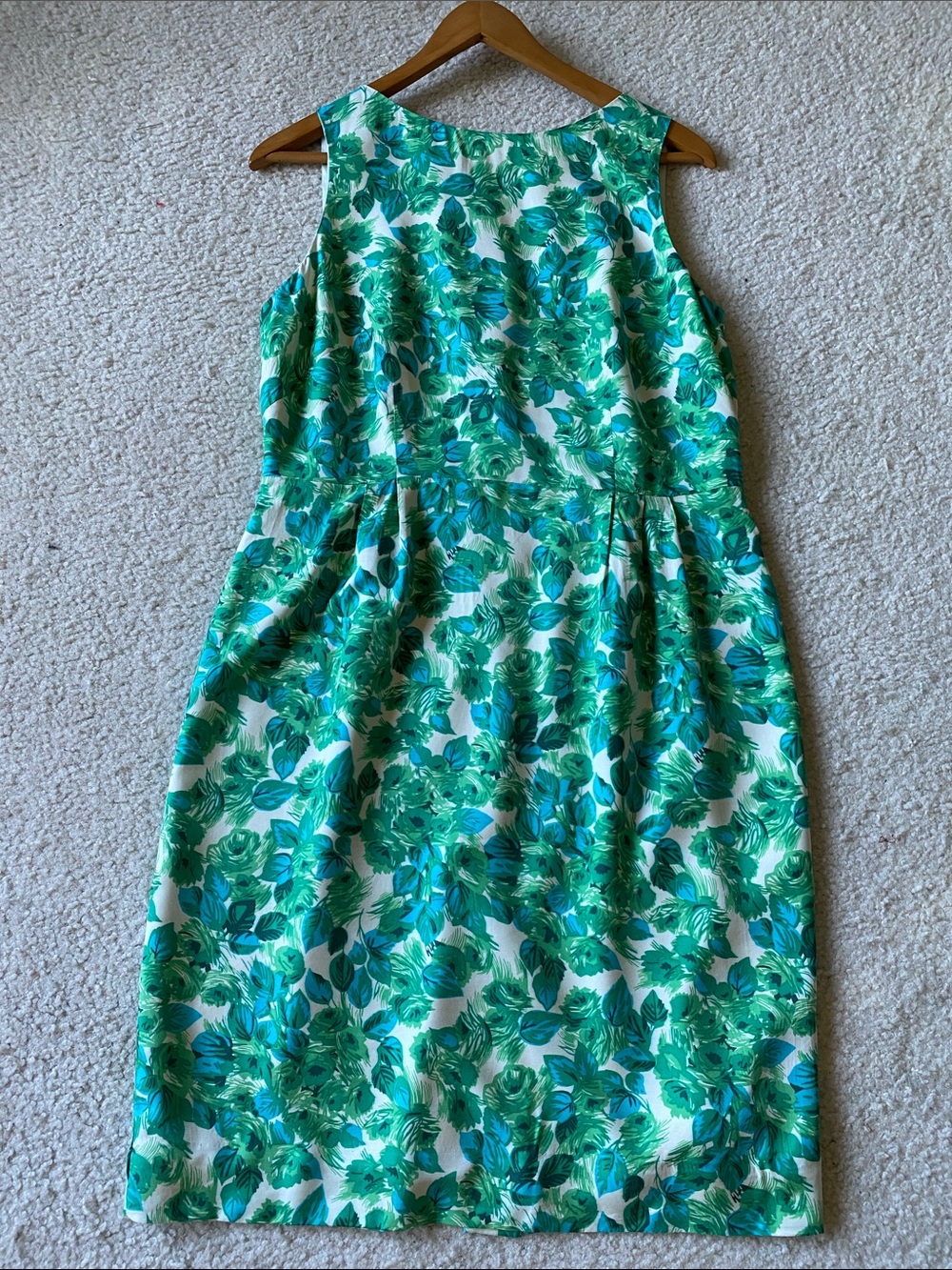 Silver blend vintage feel dress by Biden, size 10R